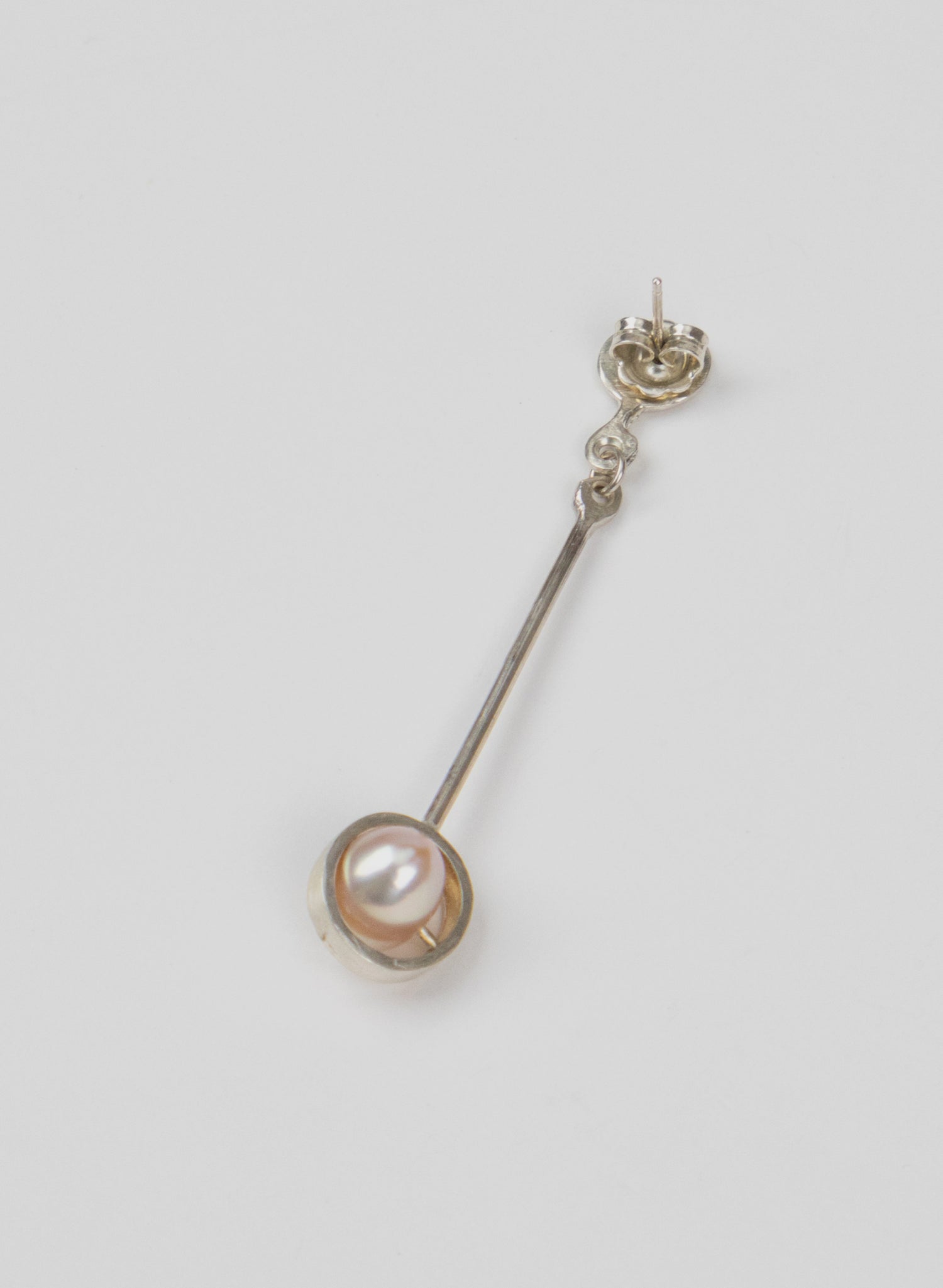 Solar Pendant Earrings - Sterling Silver