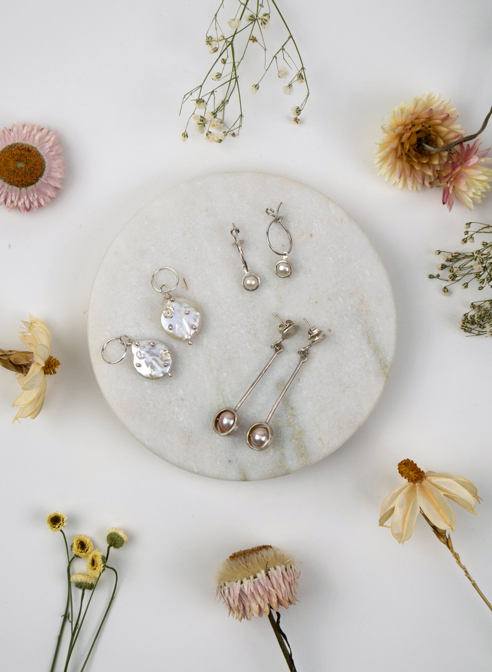 Baroque Pearl Earrings