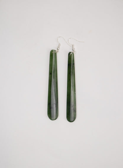 Pounamu Drop Earrings
