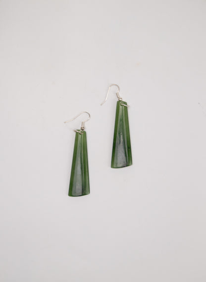 Pounamu Drop Earrings