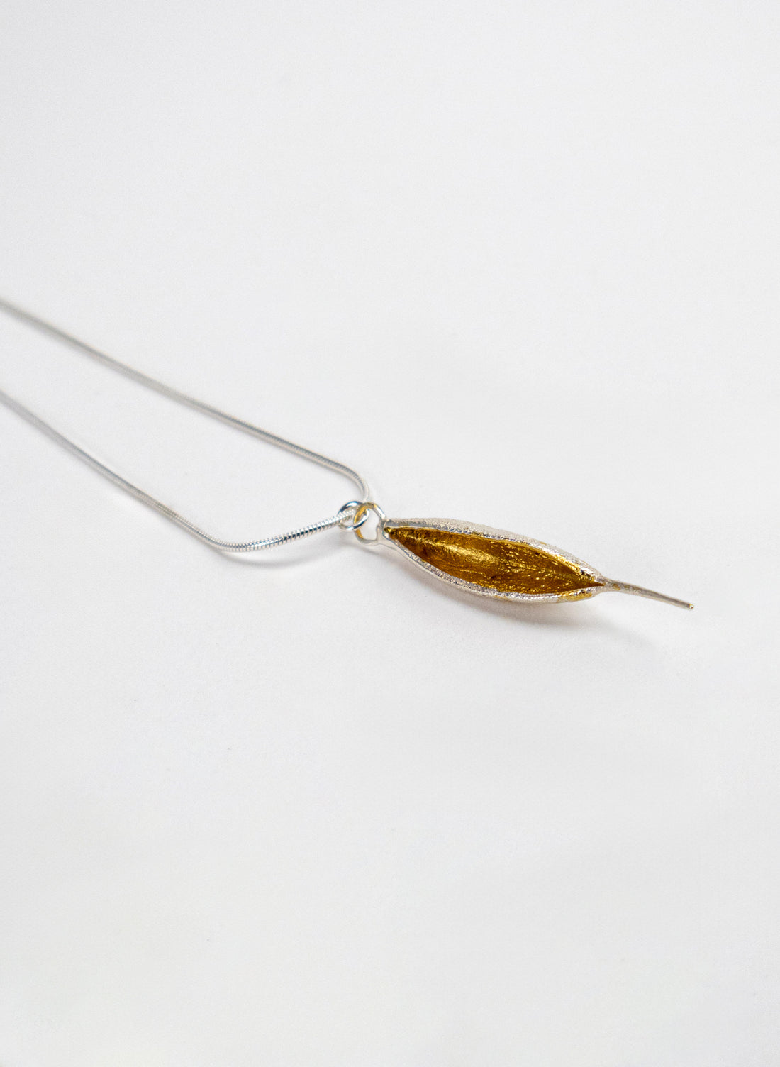 Rewarewa Snake Chain - Sterling Silver &amp; Gold Plating