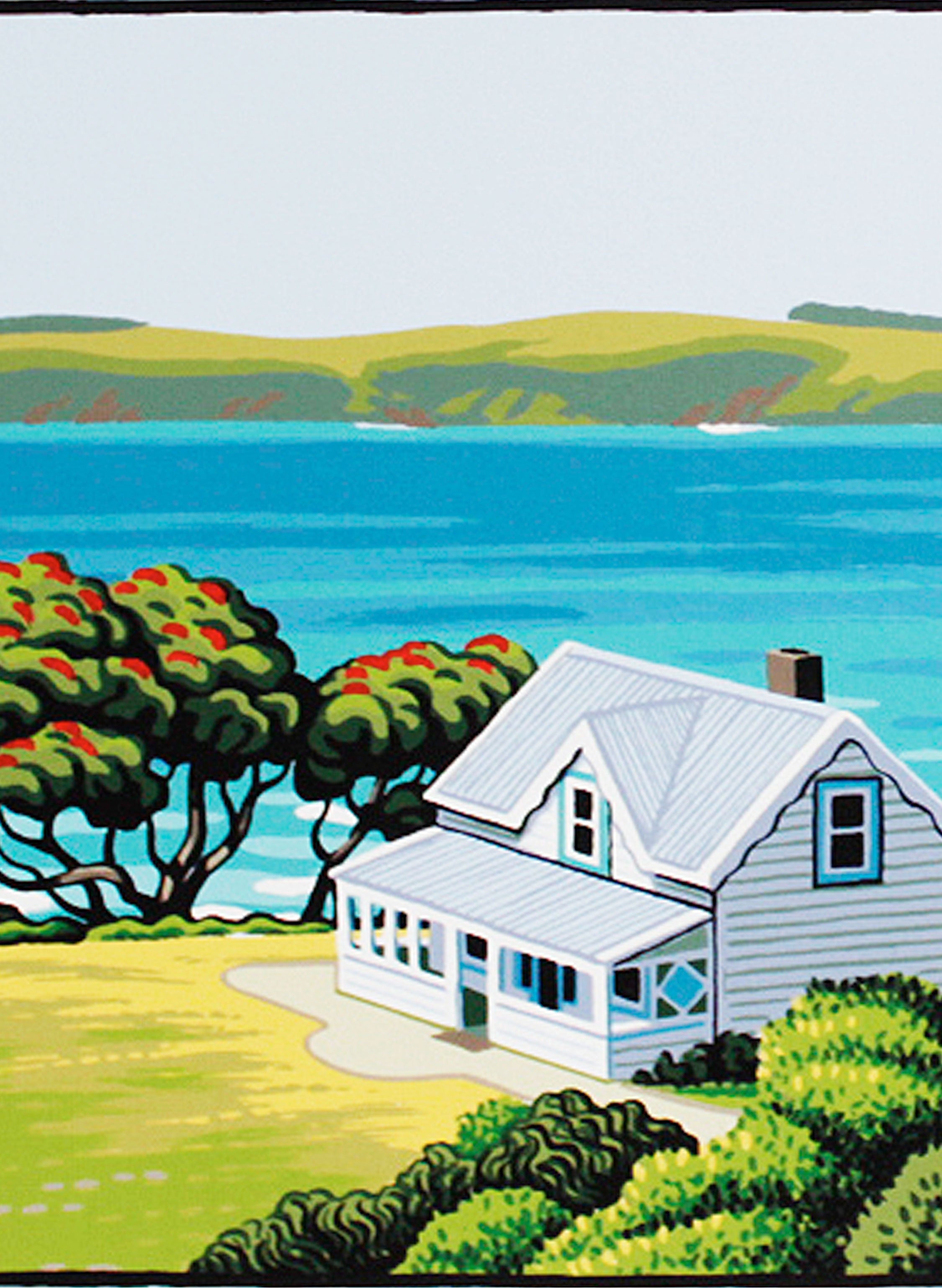 Homestead Matheson Bay - Screen Print