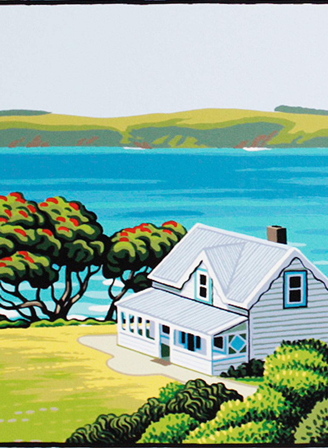 Homestead Matheson Bay - Screen Print