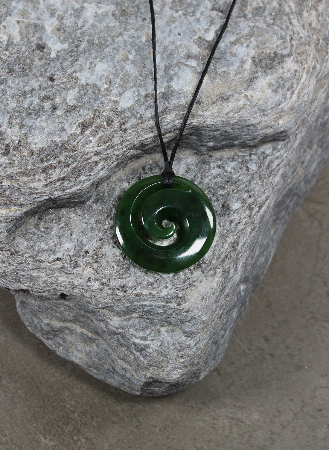 Koru Pounamu Pendant