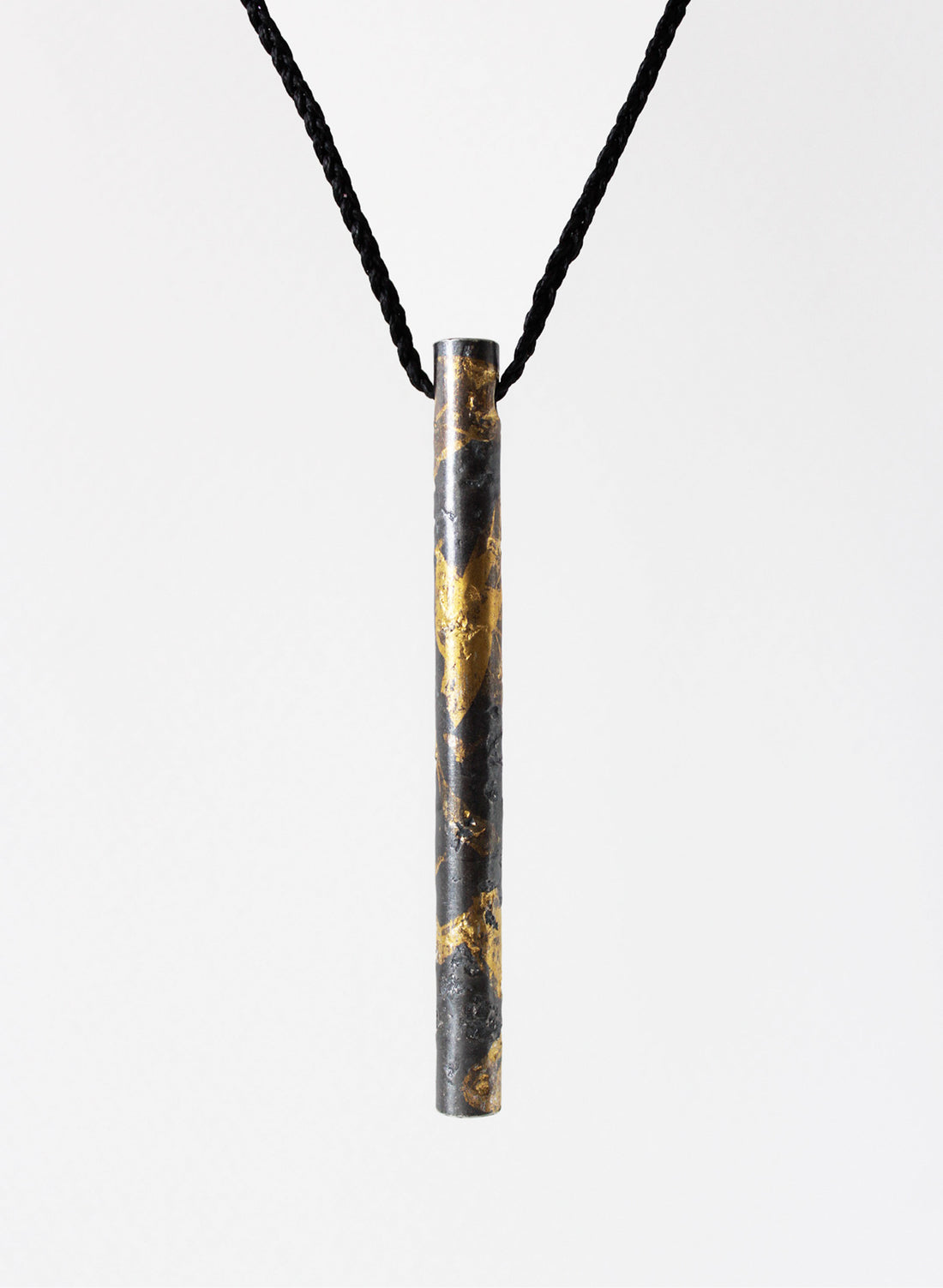 “Wrapped” Cylindrical Pendant