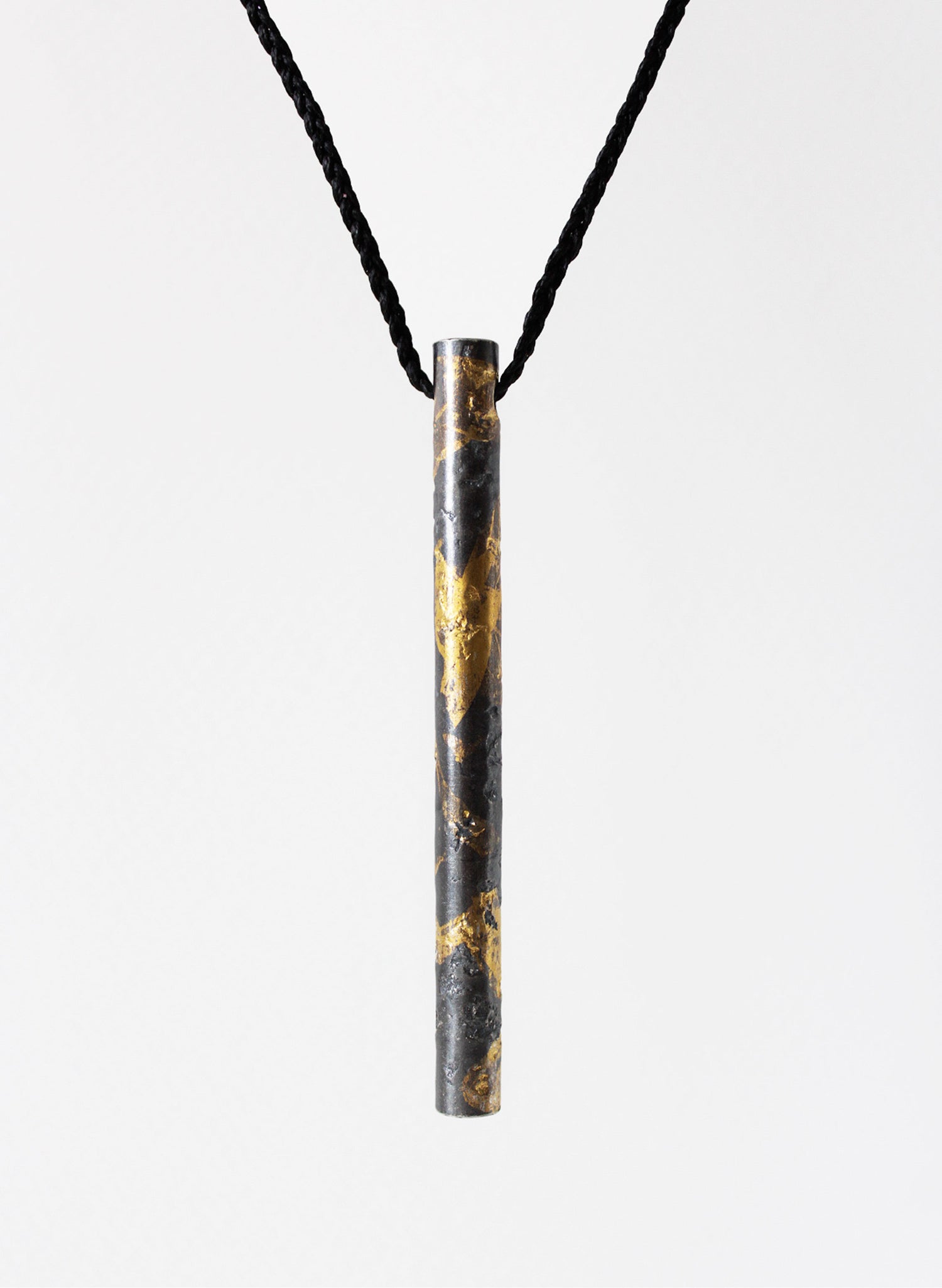 “Wrapped” Cylindrical Pendant