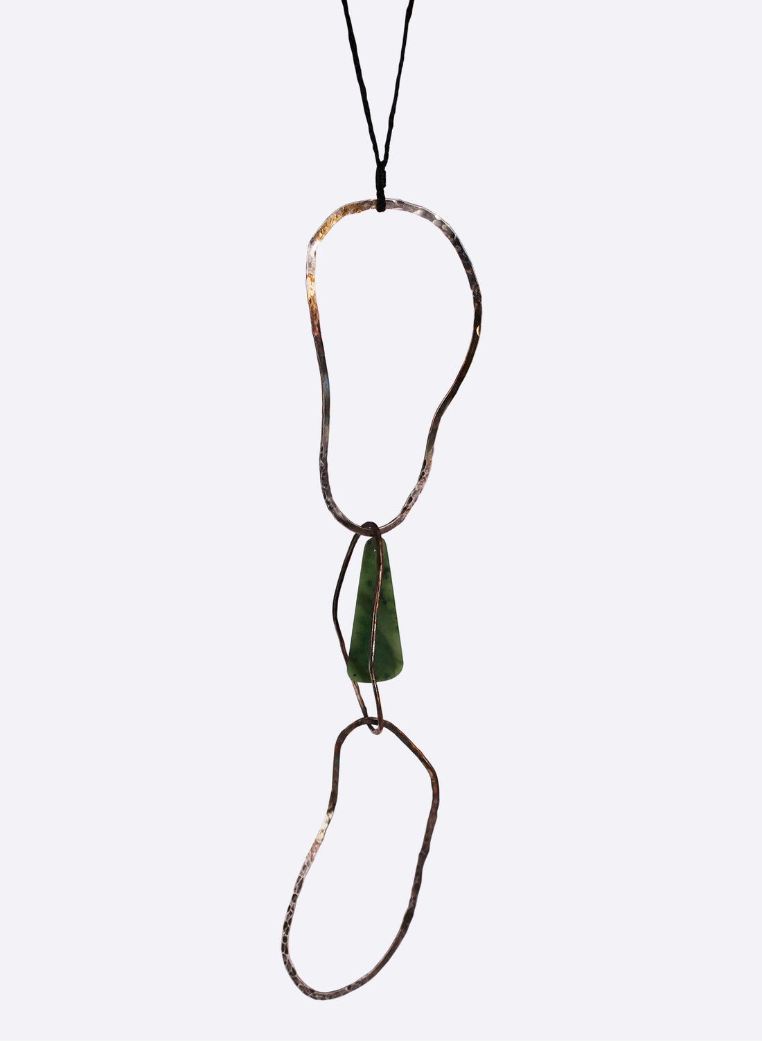 Necklace - Sterling Silver And Pounamu