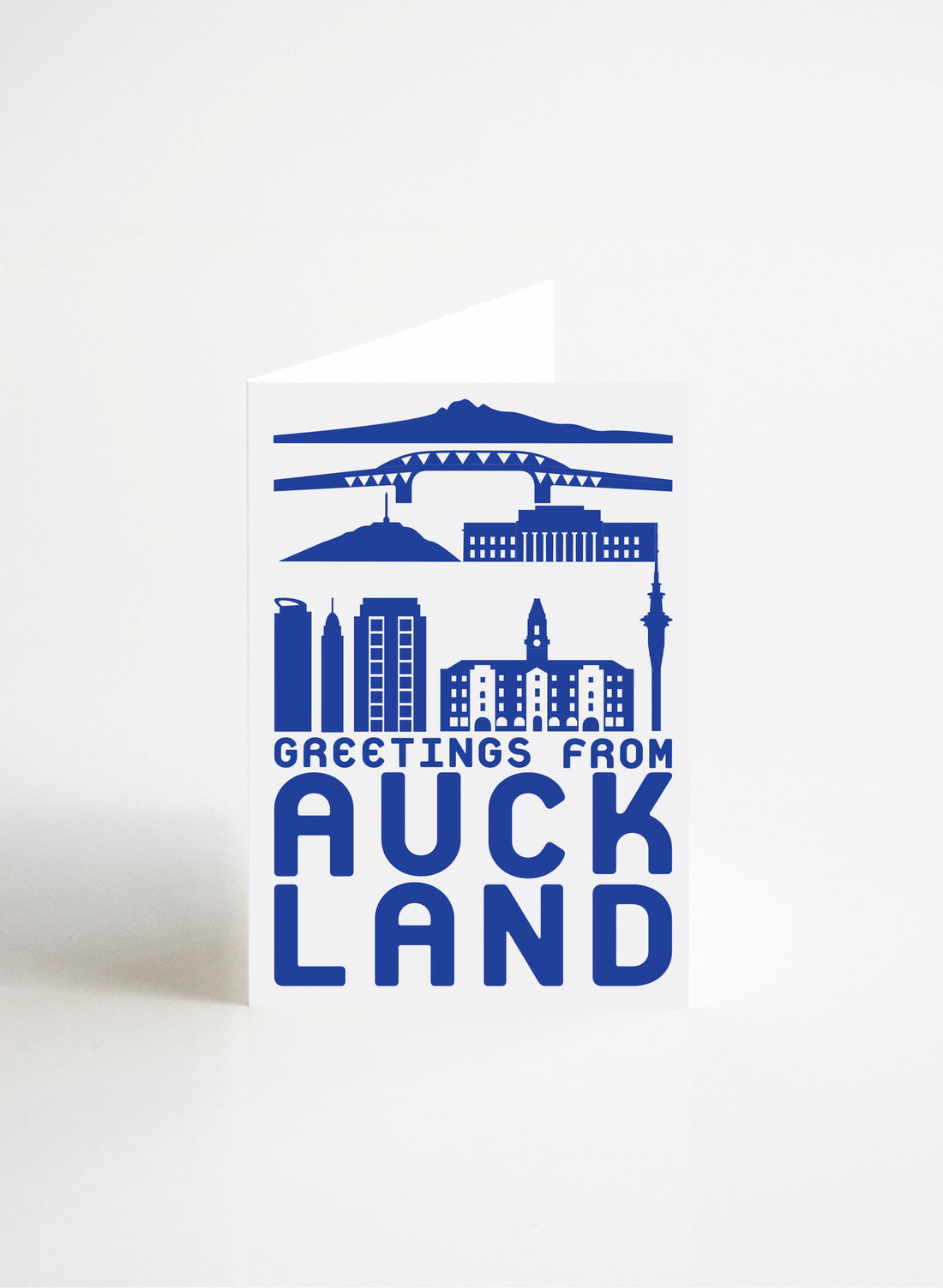 Greetings From Auckland - Blue