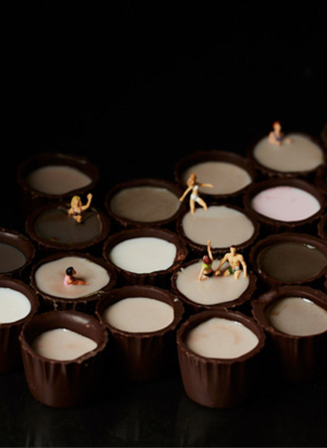 Hot Chocolate Pools - Photographic Print