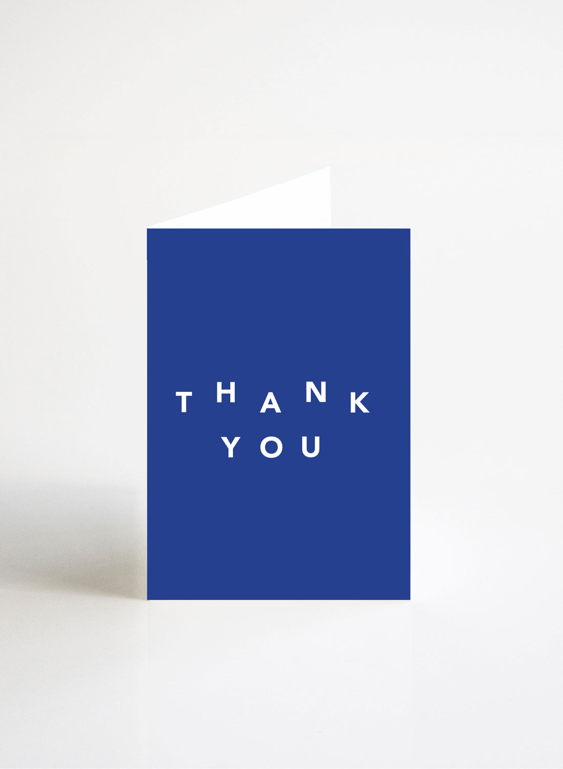 Thank You - Cobalt Blue