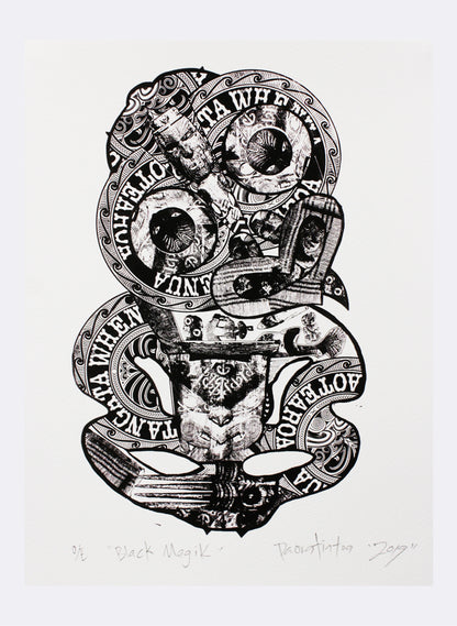 Black Magic Tiki / All Blax Tikkee - Digital Print