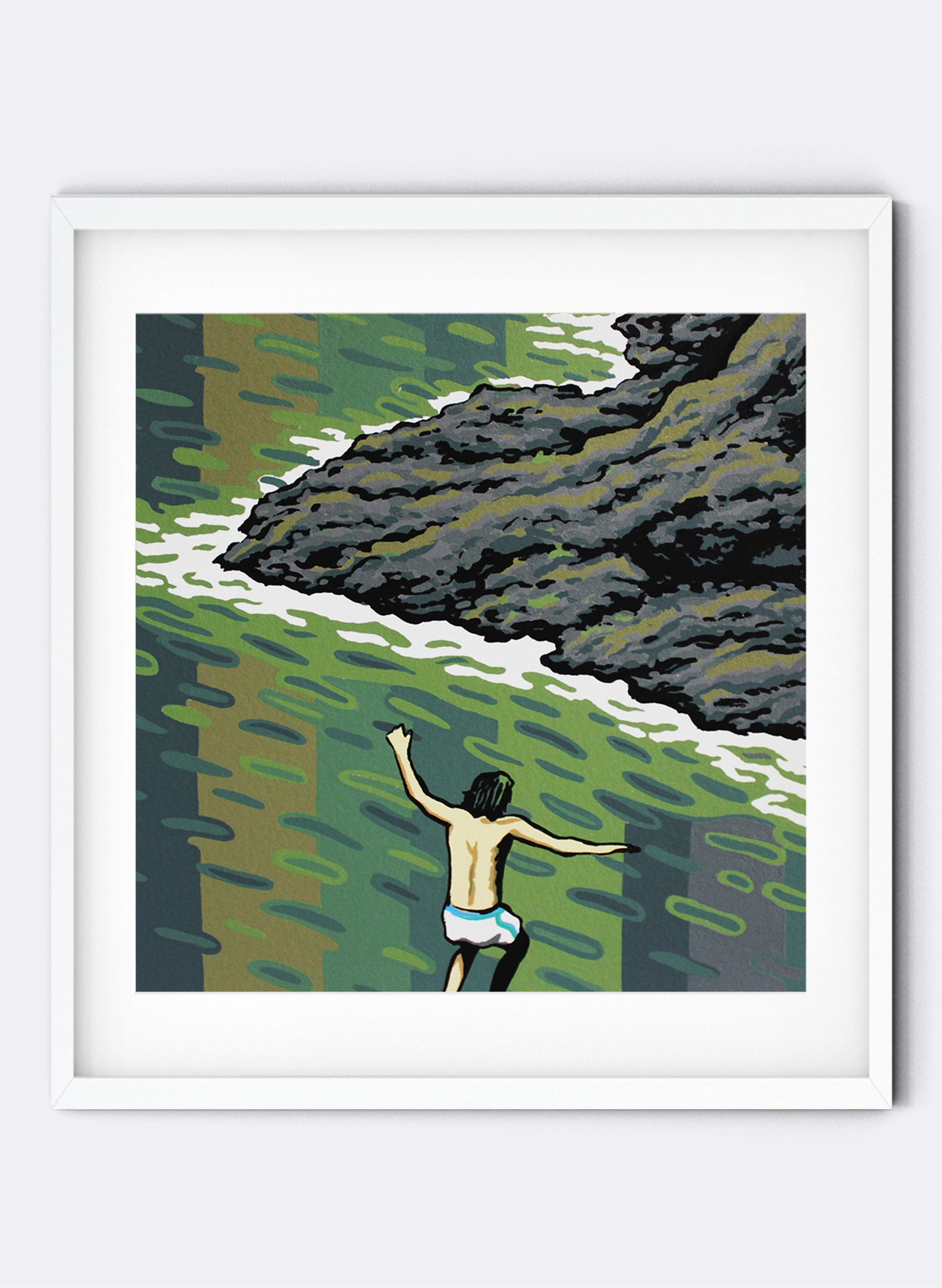Free Falling - Screen Print