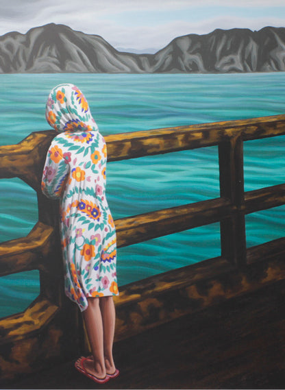 Maggie at Tolaga Bay - Giclée Print
