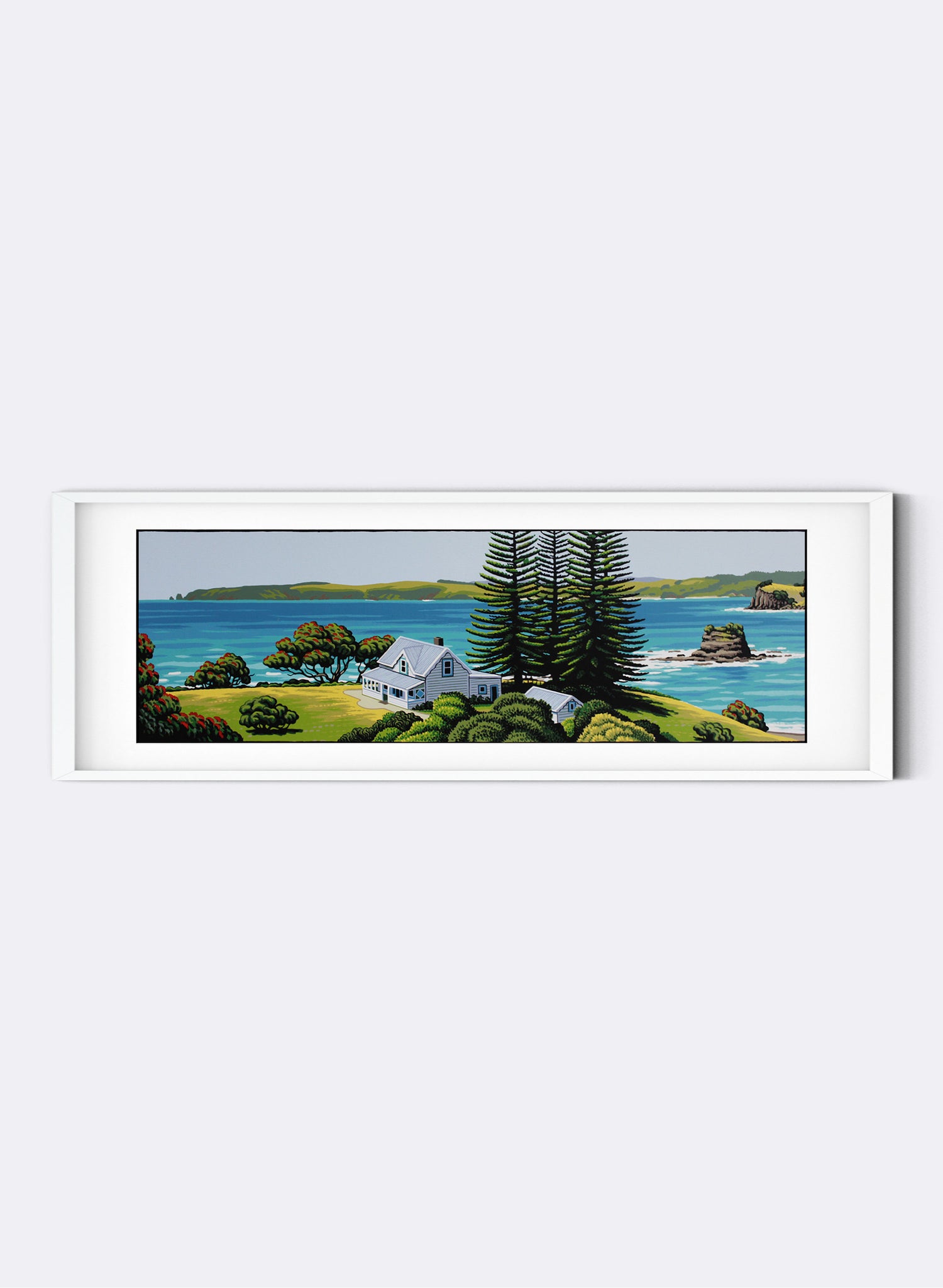 Homestead Matheson Bay - Screen Print