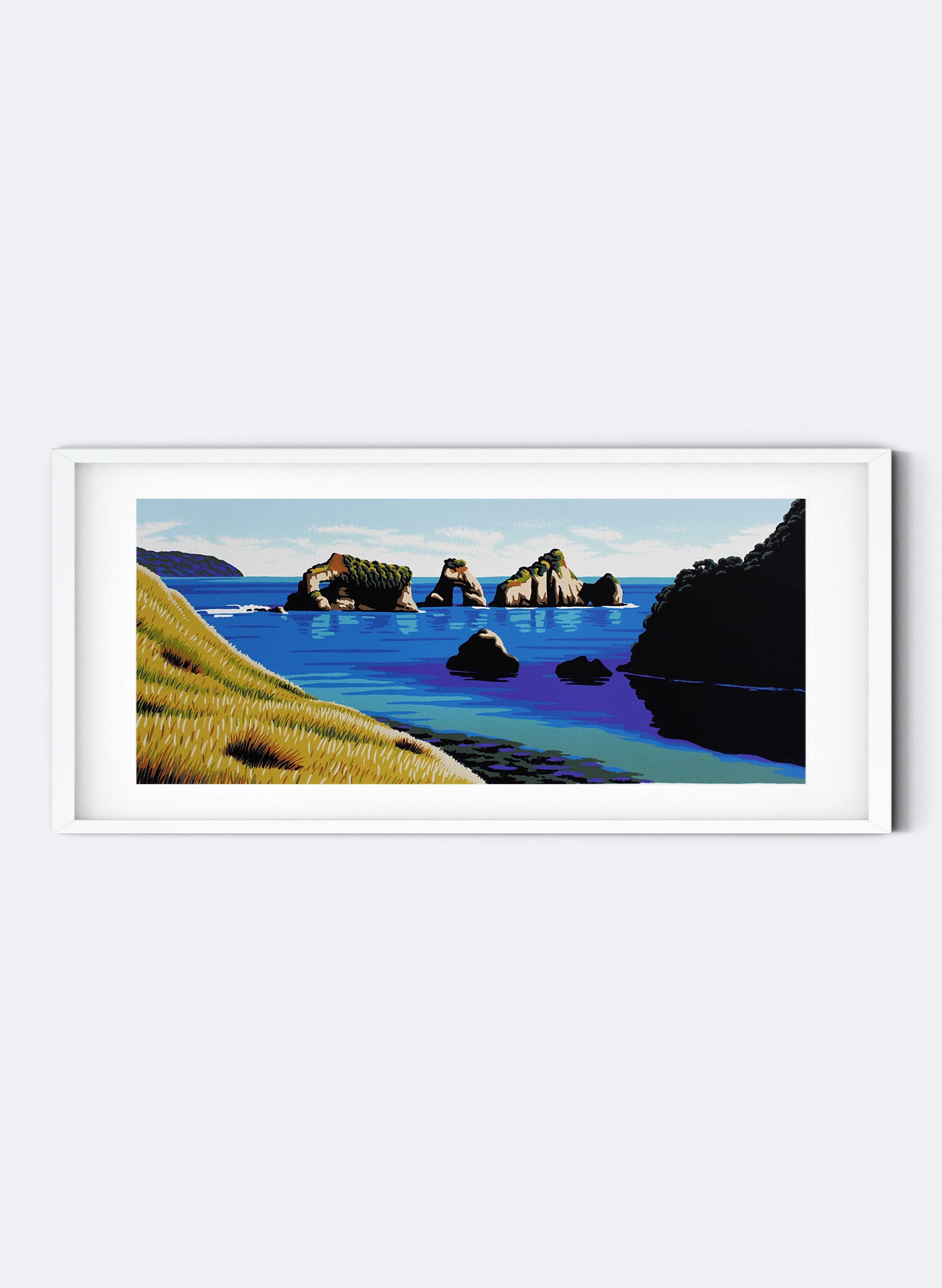 Mitre Rocks | Tolaga Bay - Screen Print