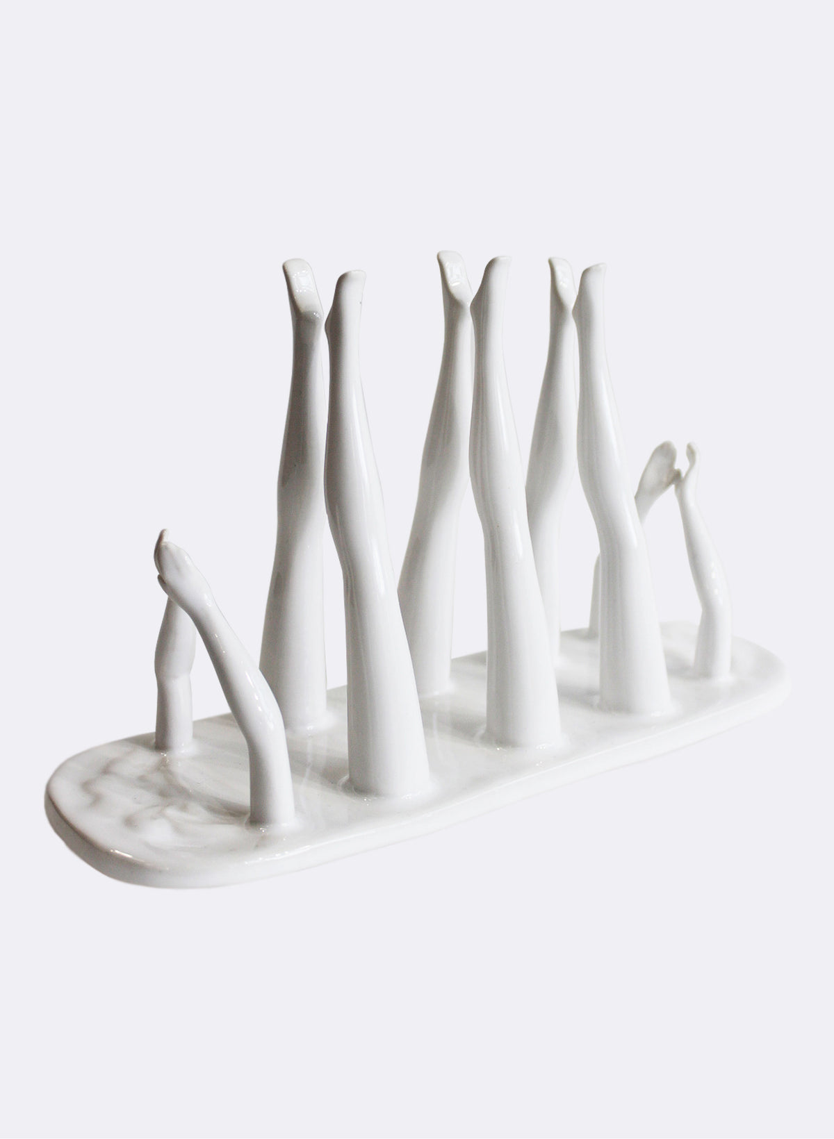 Synchronized Swimmer Toast Stand - Legs - Large