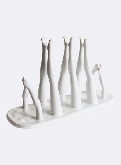 Synchronized Swimmer Toast Stand - Legs - Large