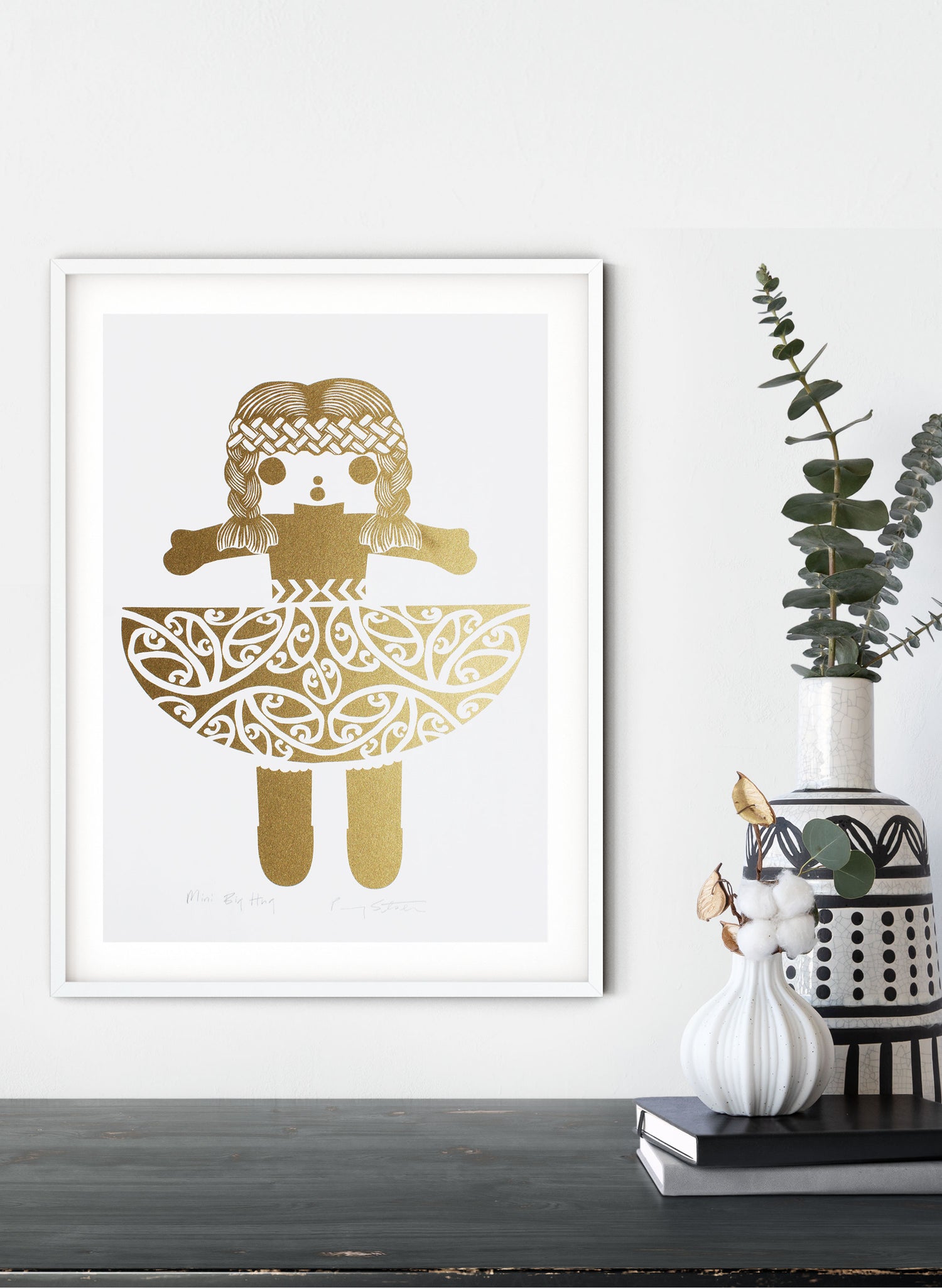 Mini Big Hug | Gold - Screen Print