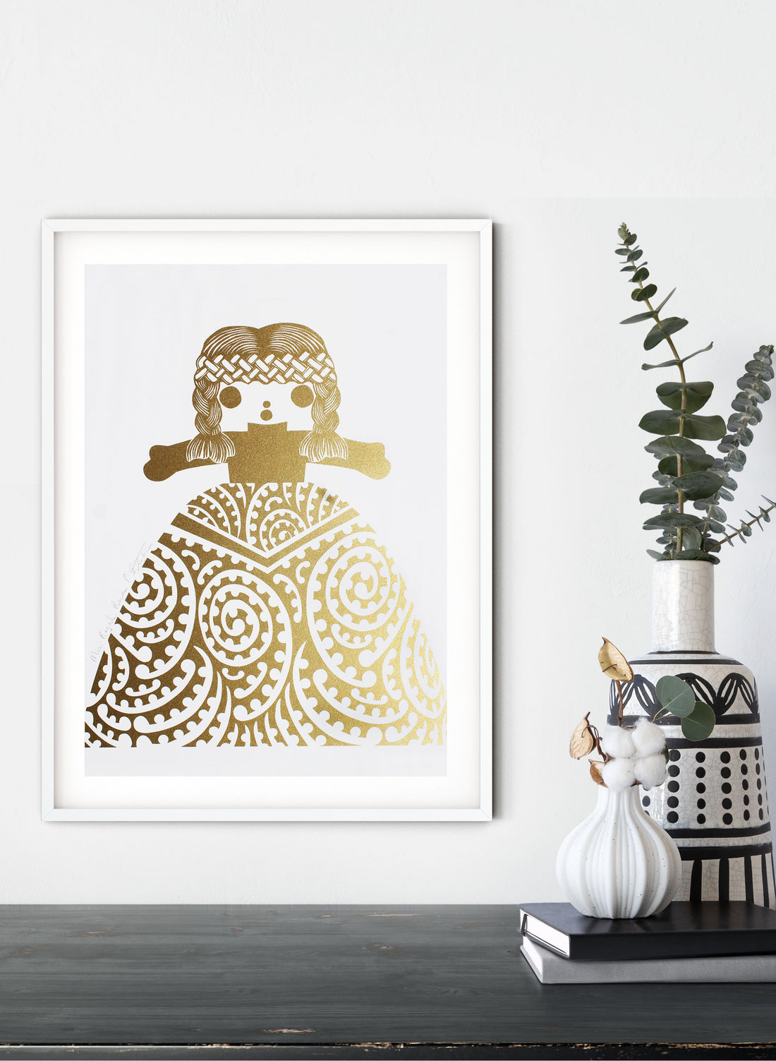 Mini Royal Rua | Gold - Screen Print