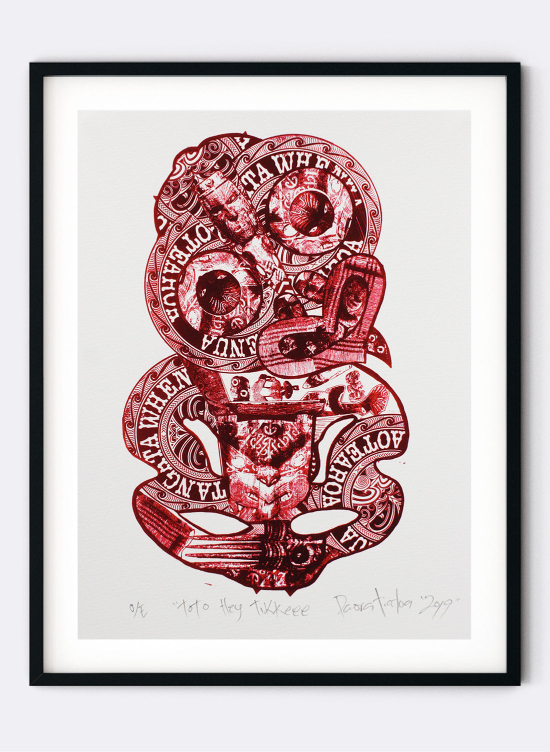 Toto Heyy Tikeee - Jetscreen Print