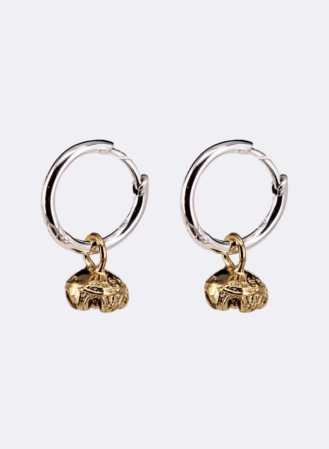 Manuka Hoops - Sterling Silver &amp; Gold Plating