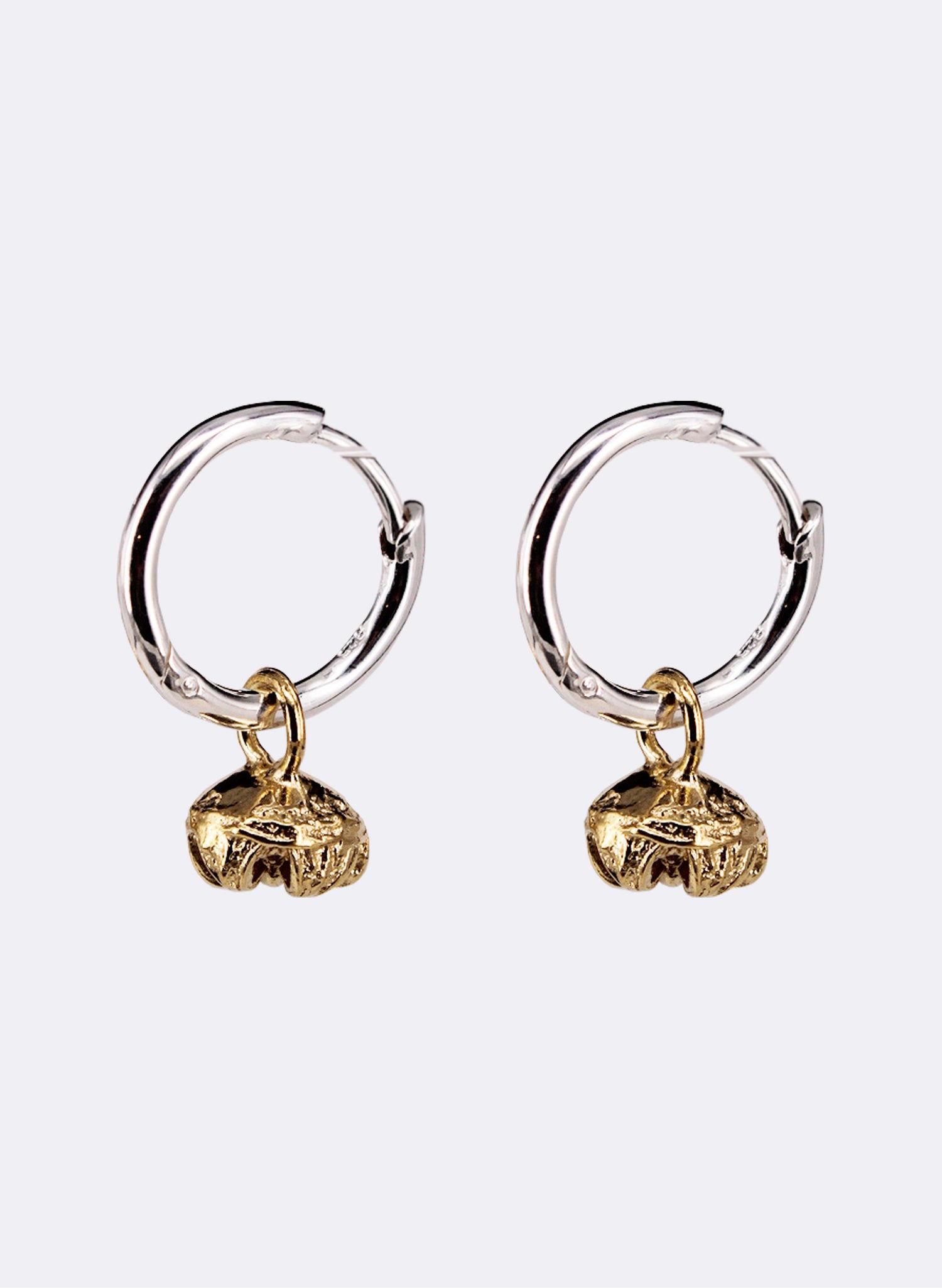 Manuka Hoops - Sterling Silver &amp; Gold Plating