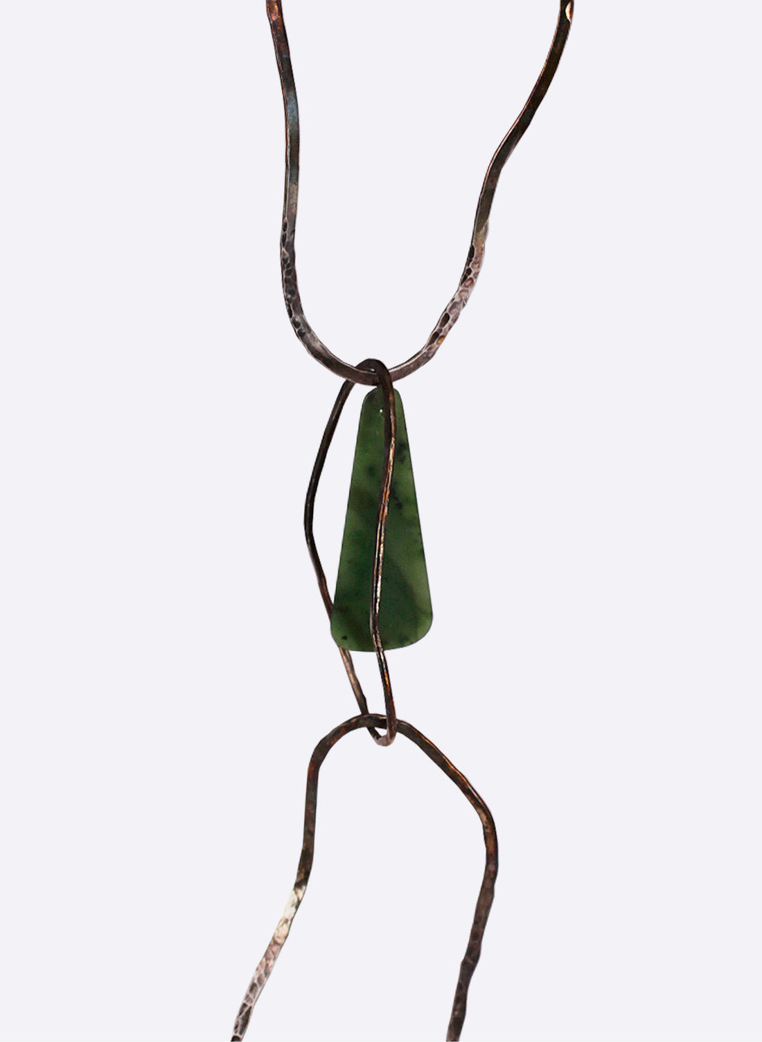 Necklace - Sterling Silver And Pounamu