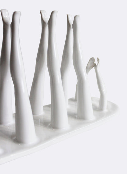 Synchronized Swimmer Toast Stand - Legs - Large