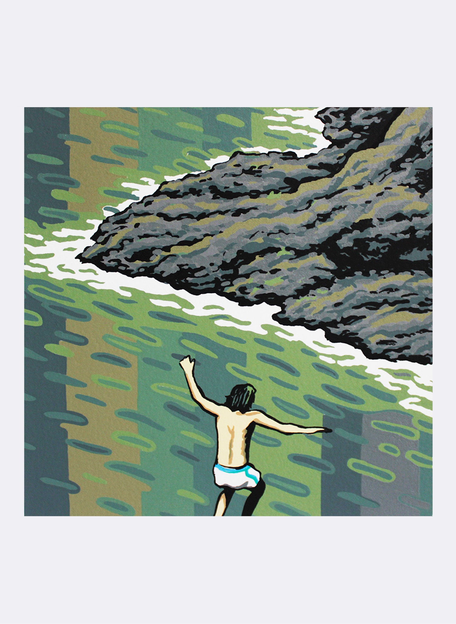 Free Falling - Screen Print