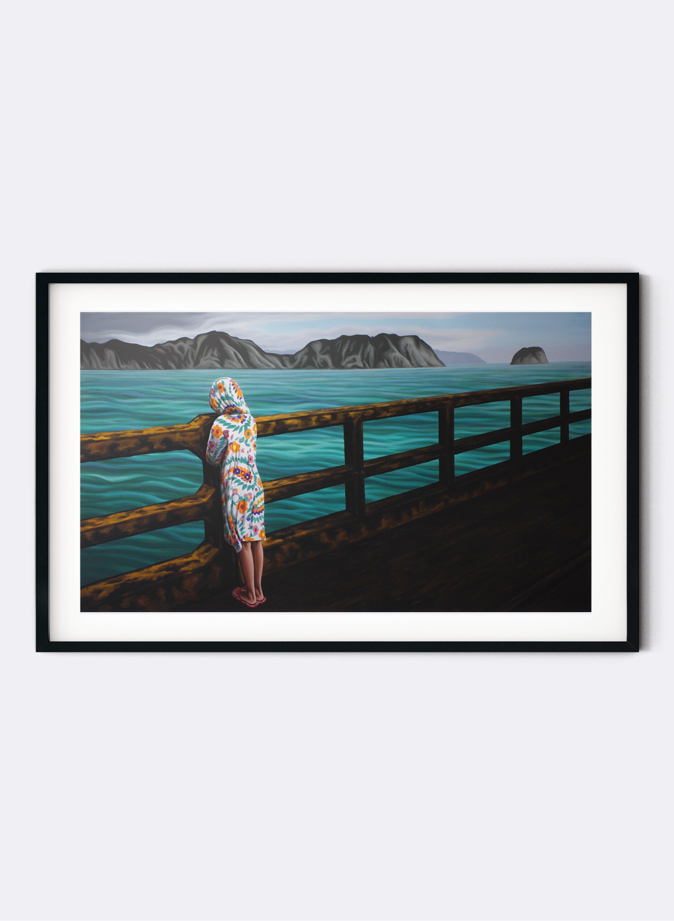 Maggie at Tolaga Bay - Giclée Print