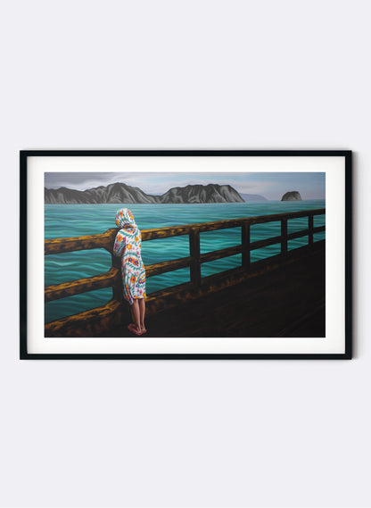 Maggie at Tolaga Bay - Giclée Print