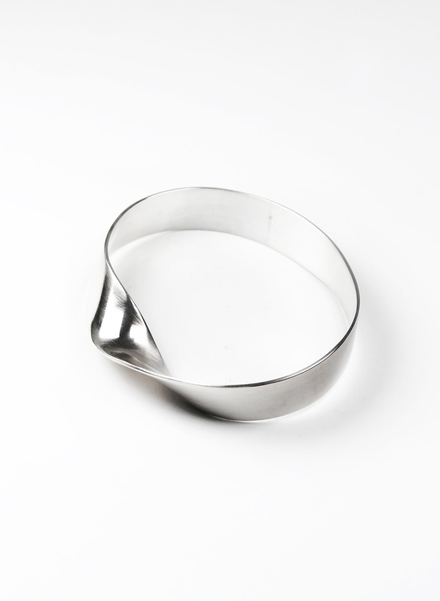 Mobius Bangle - Sterling Silver