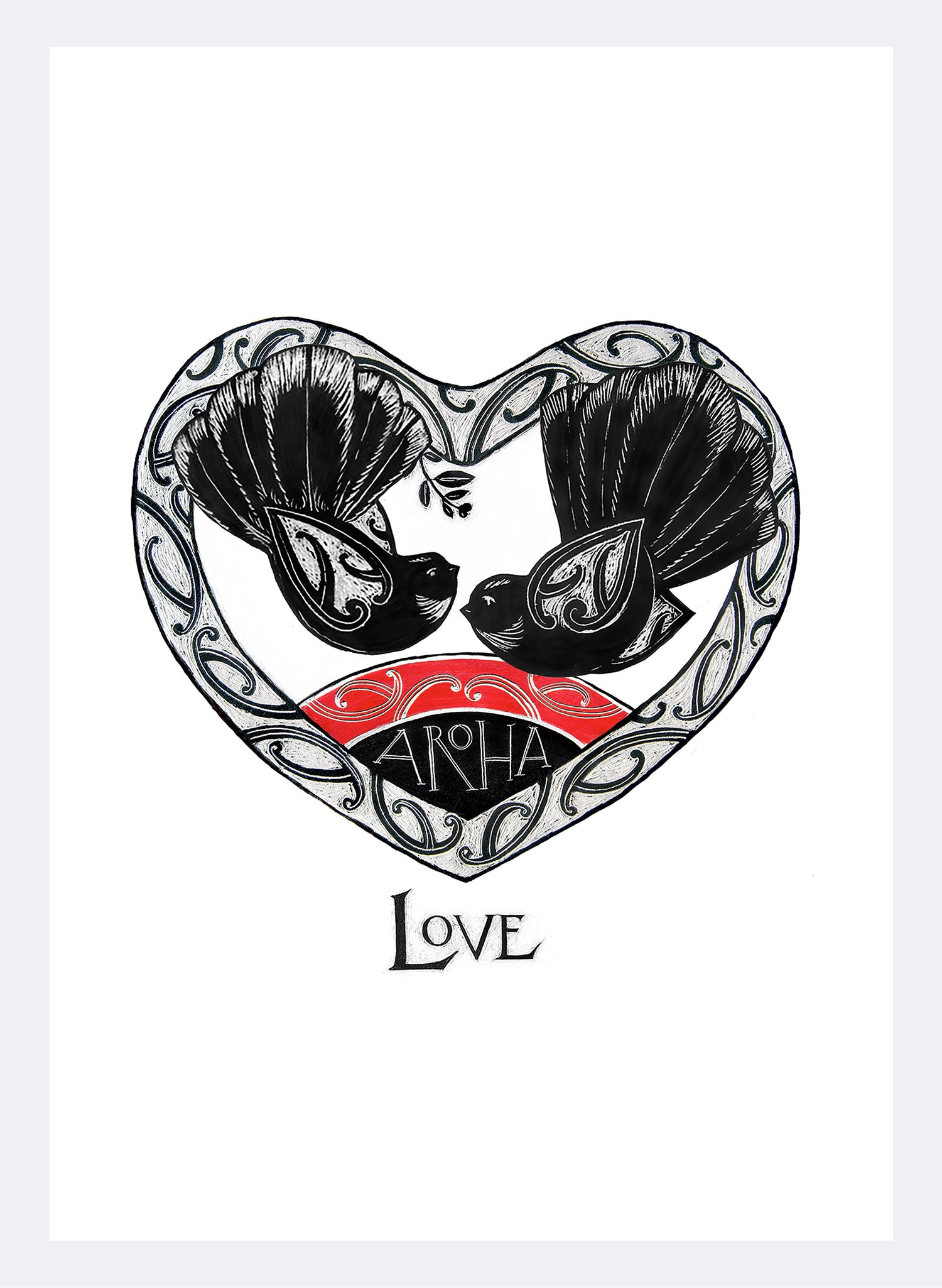 Aroha Love - Giclée Print