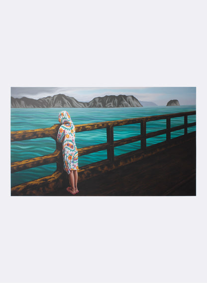 Maggie at Tolaga Bay - Giclée Print