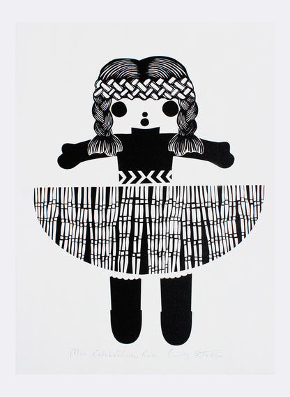 Mini Celebration Rua | Black - Screen Print