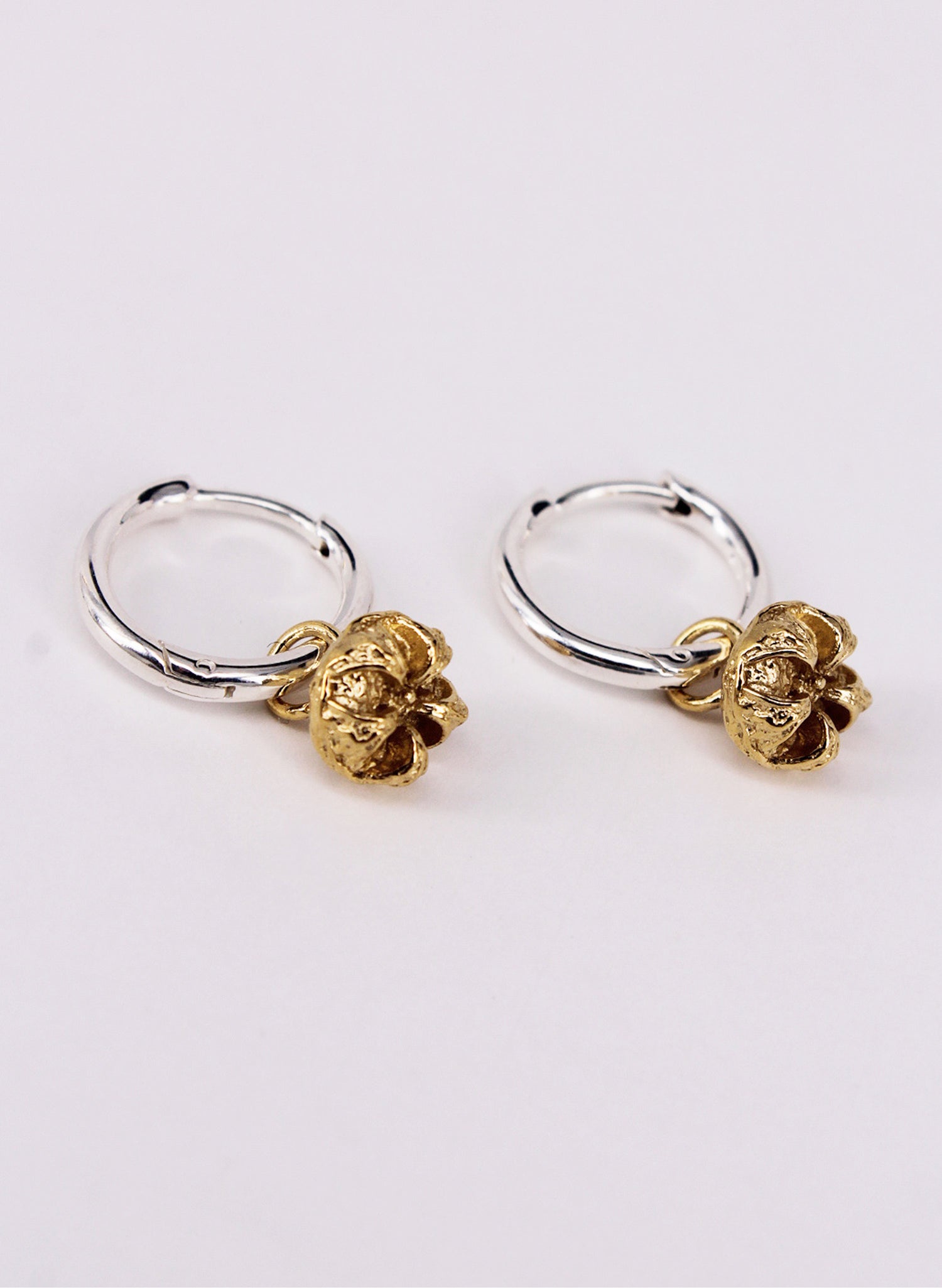Manuka Hoops - Sterling Silver &amp; Gold Plating