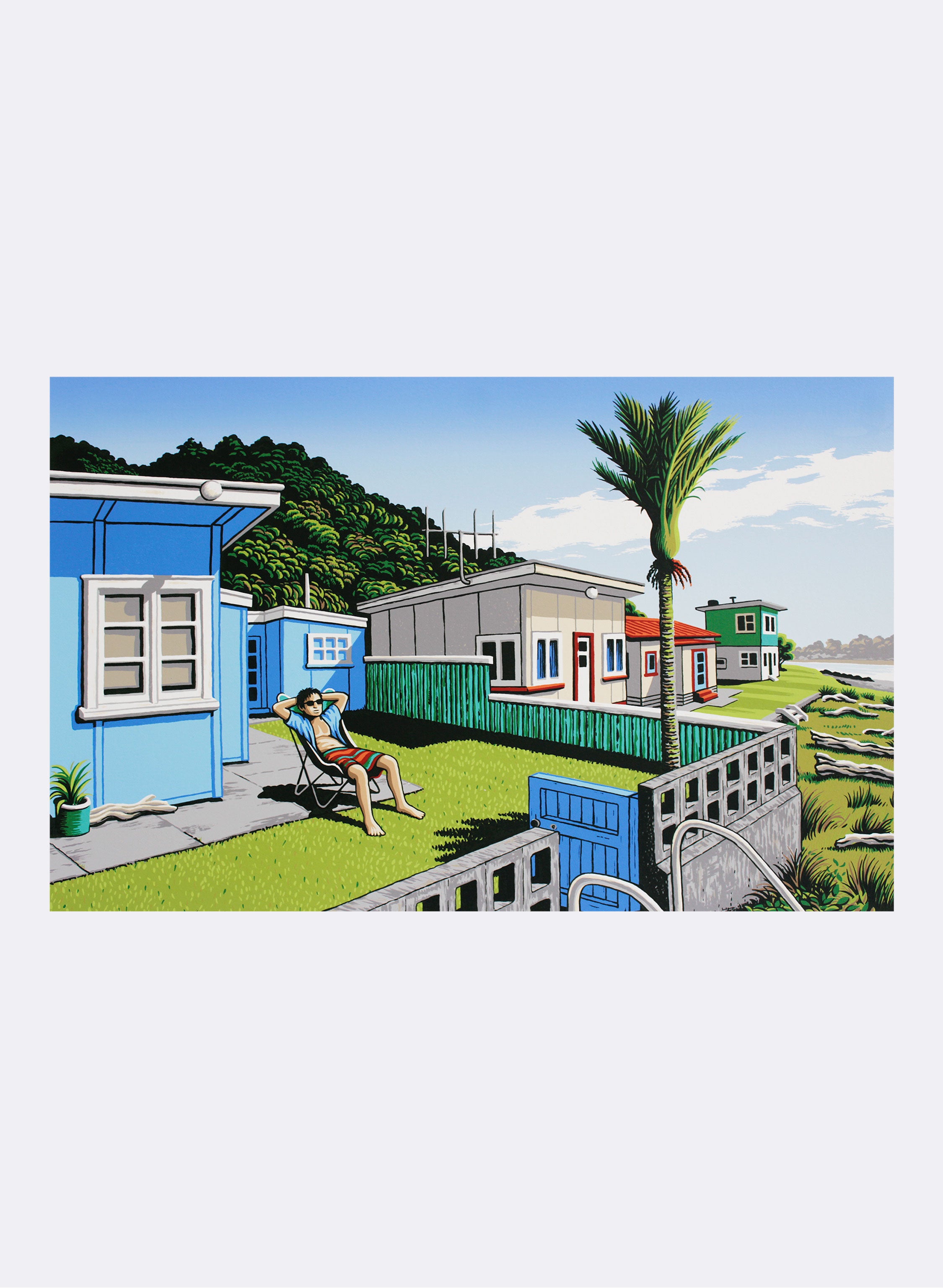 Timeout In Tongaporutu - Screen Print