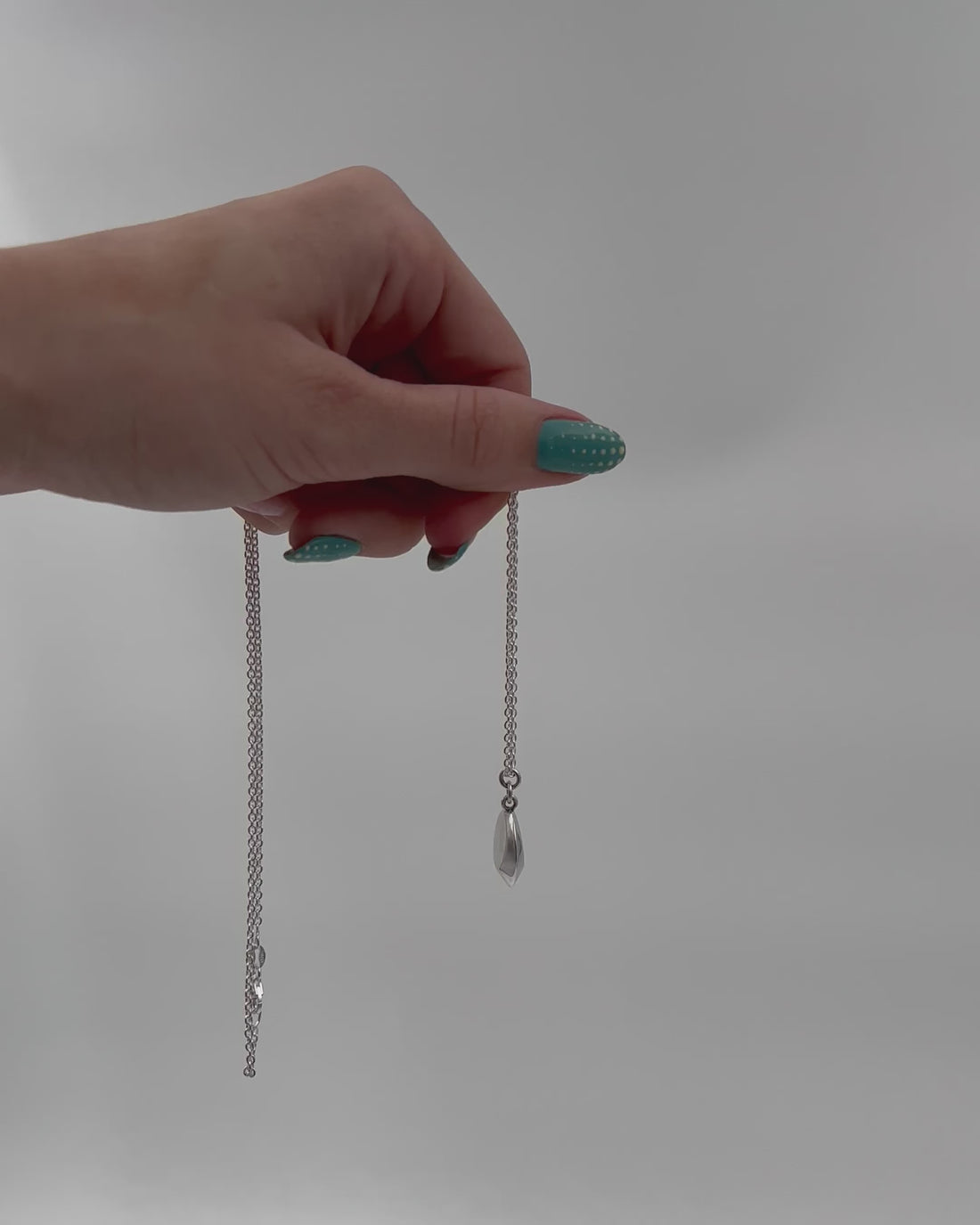 Profile Necklace -Sterling Silver