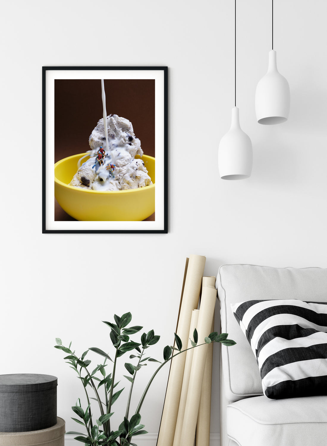 Cookie and Cream Rafting - Photographic Print