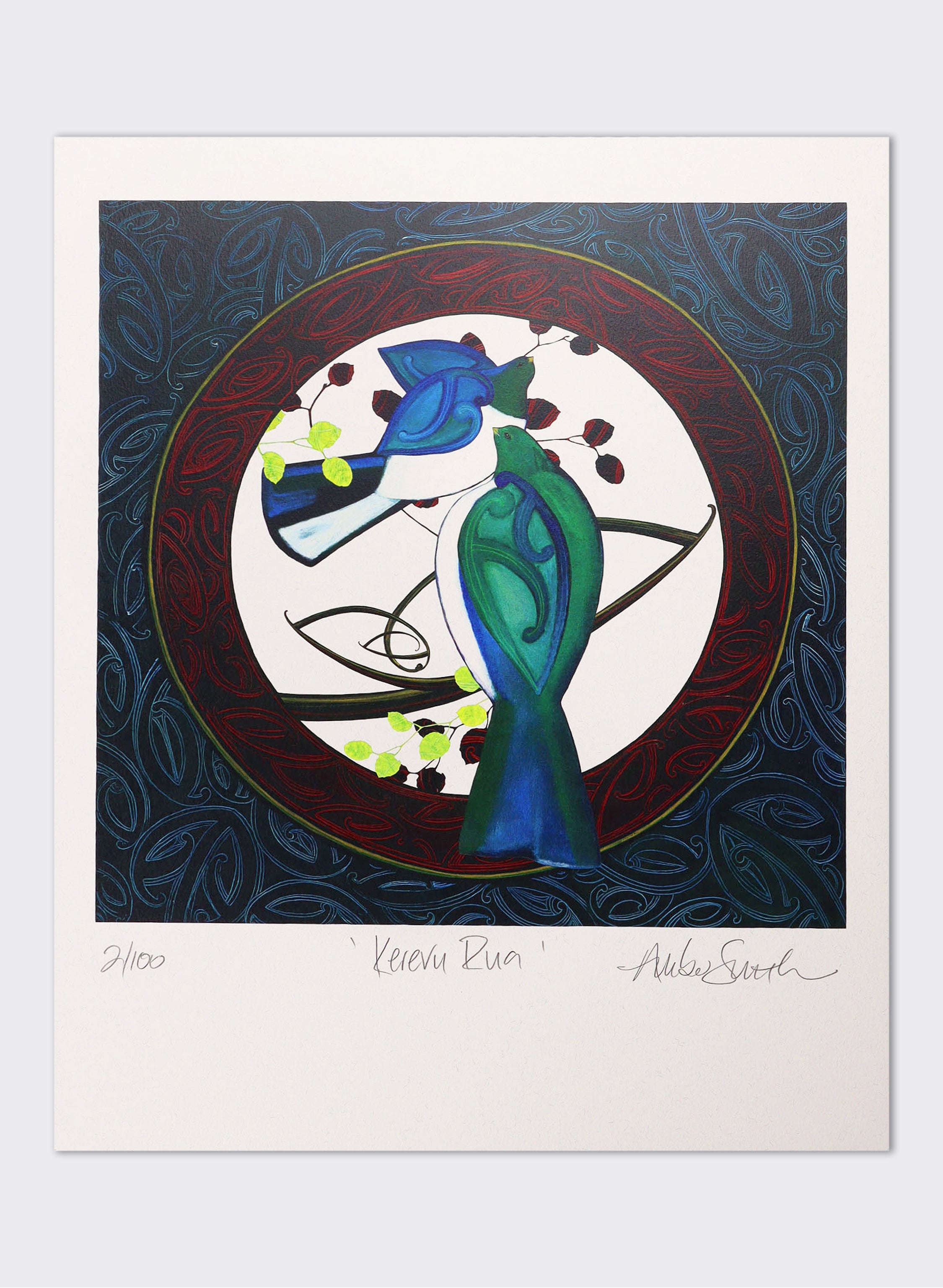 Kereru Rua - Giclée Print