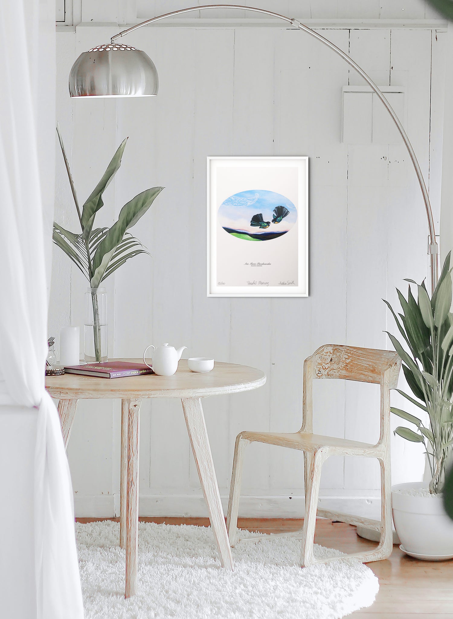 Ata Marie Piwakawaka - Giclée Print
