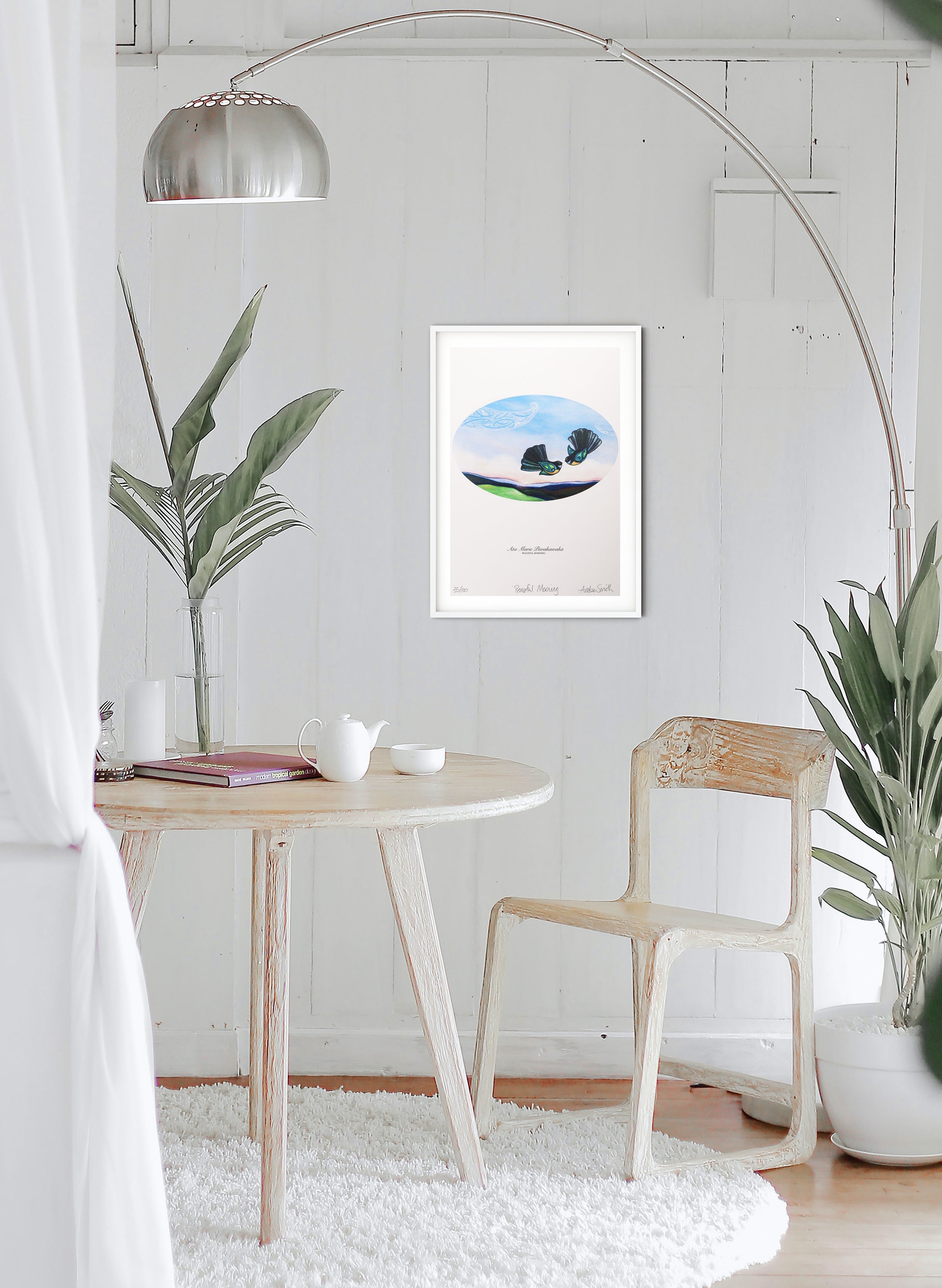 Ata Marie Piwakawaka - Giclée Print