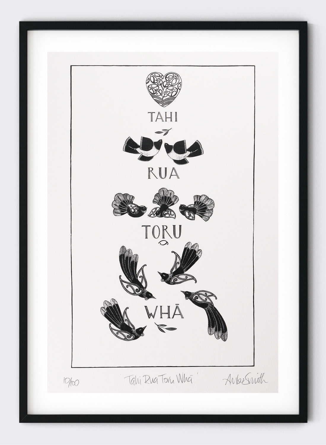 Tahi Rua Toru Whā - Giclée Print