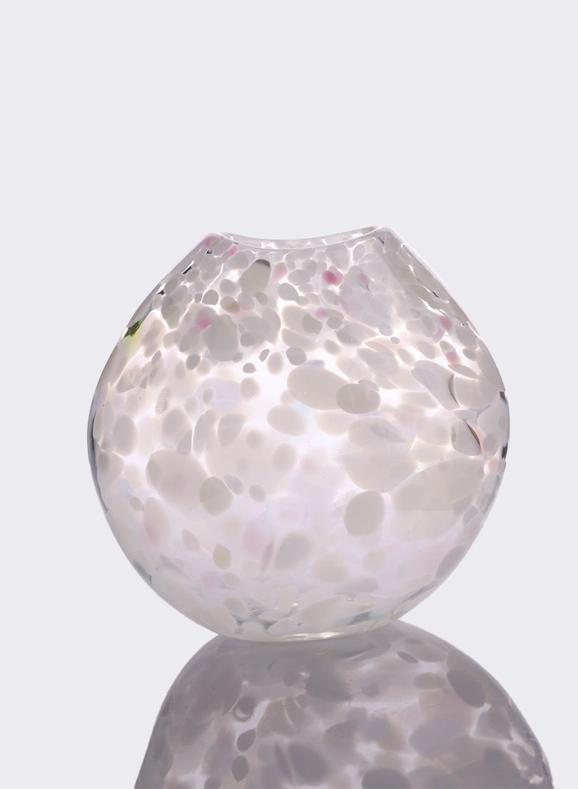 Cosmos White Form Vase