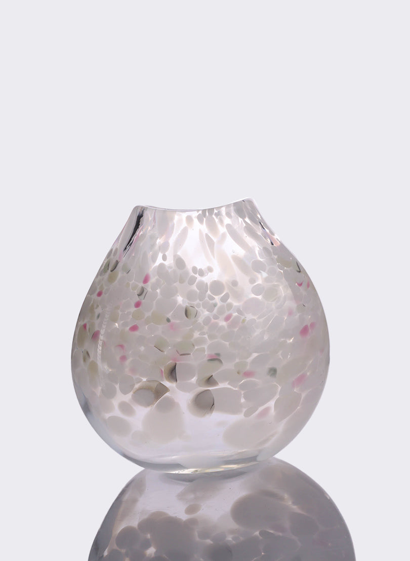 Cosmos White Form Vase