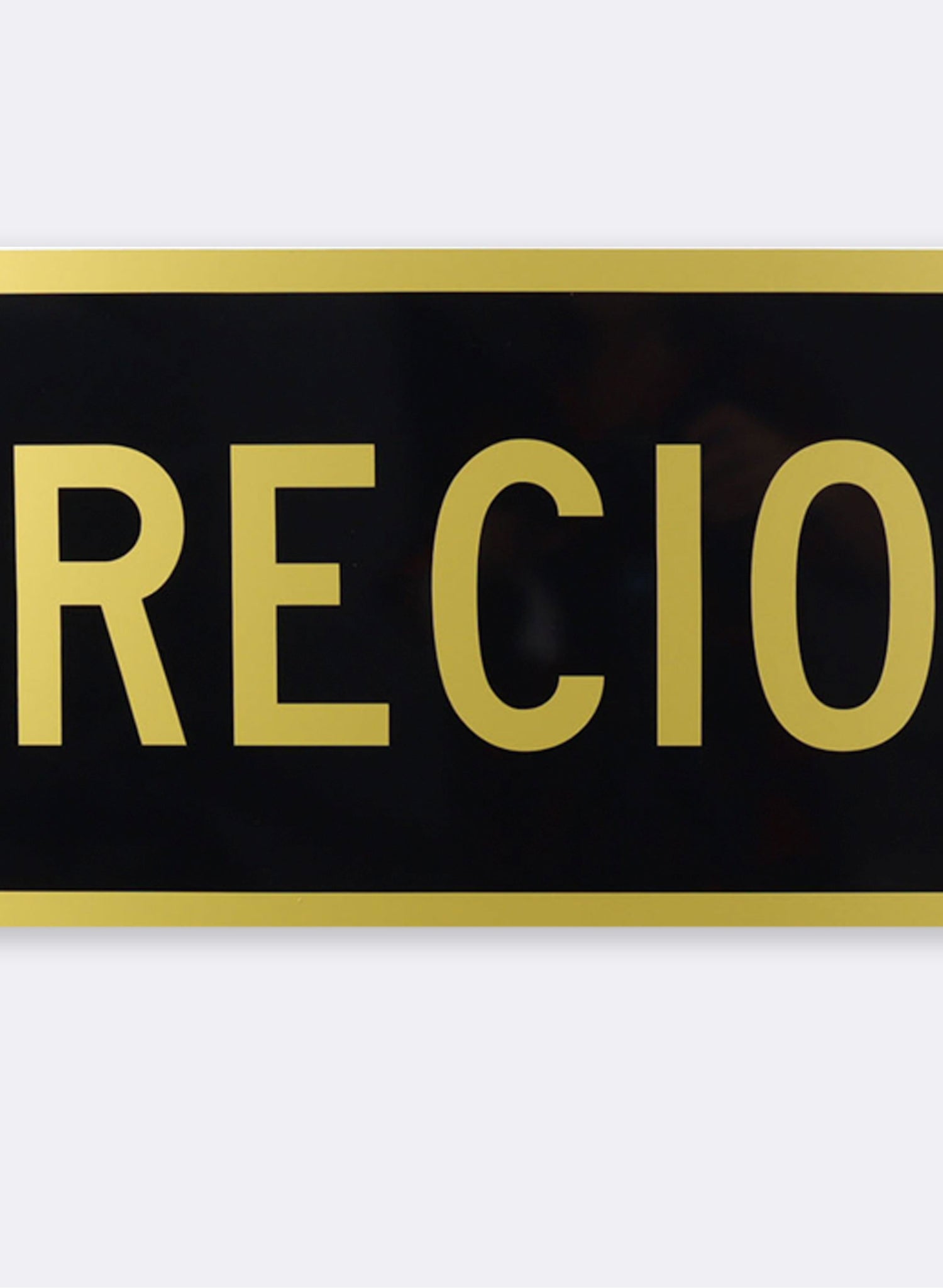 Precious - Road Sign Art