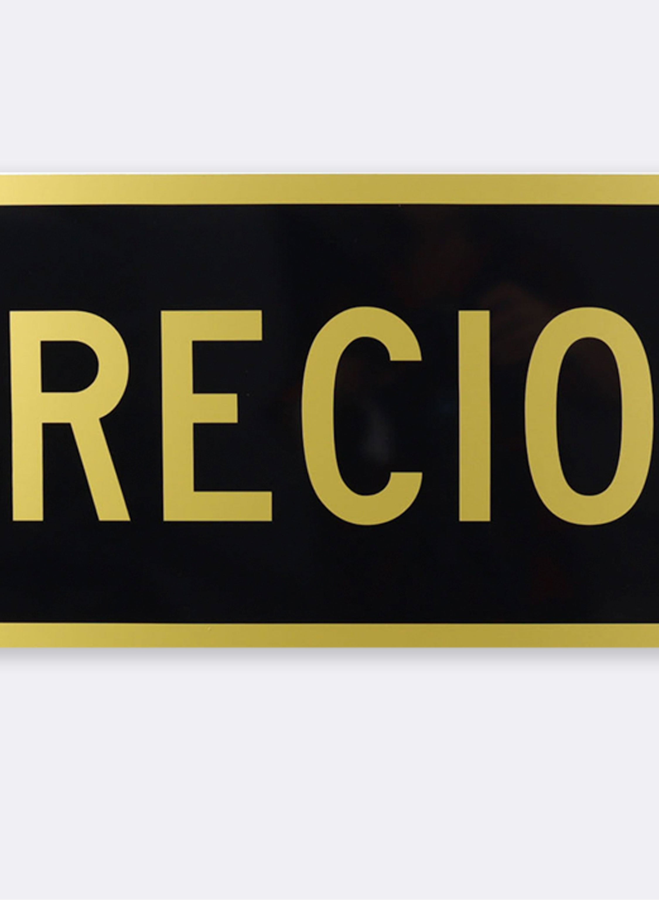 Precious - Road Sign Art