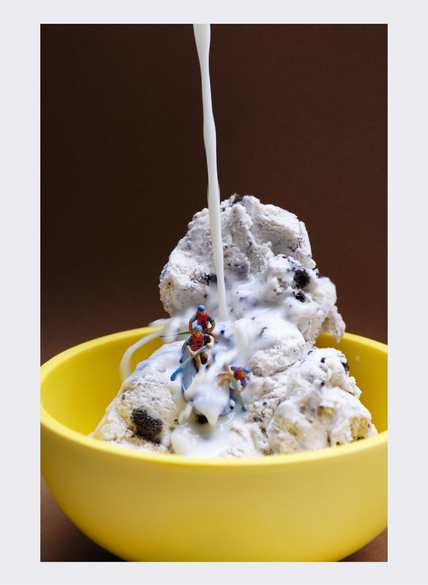 Cookie and Cream Rafting - Photographic Print