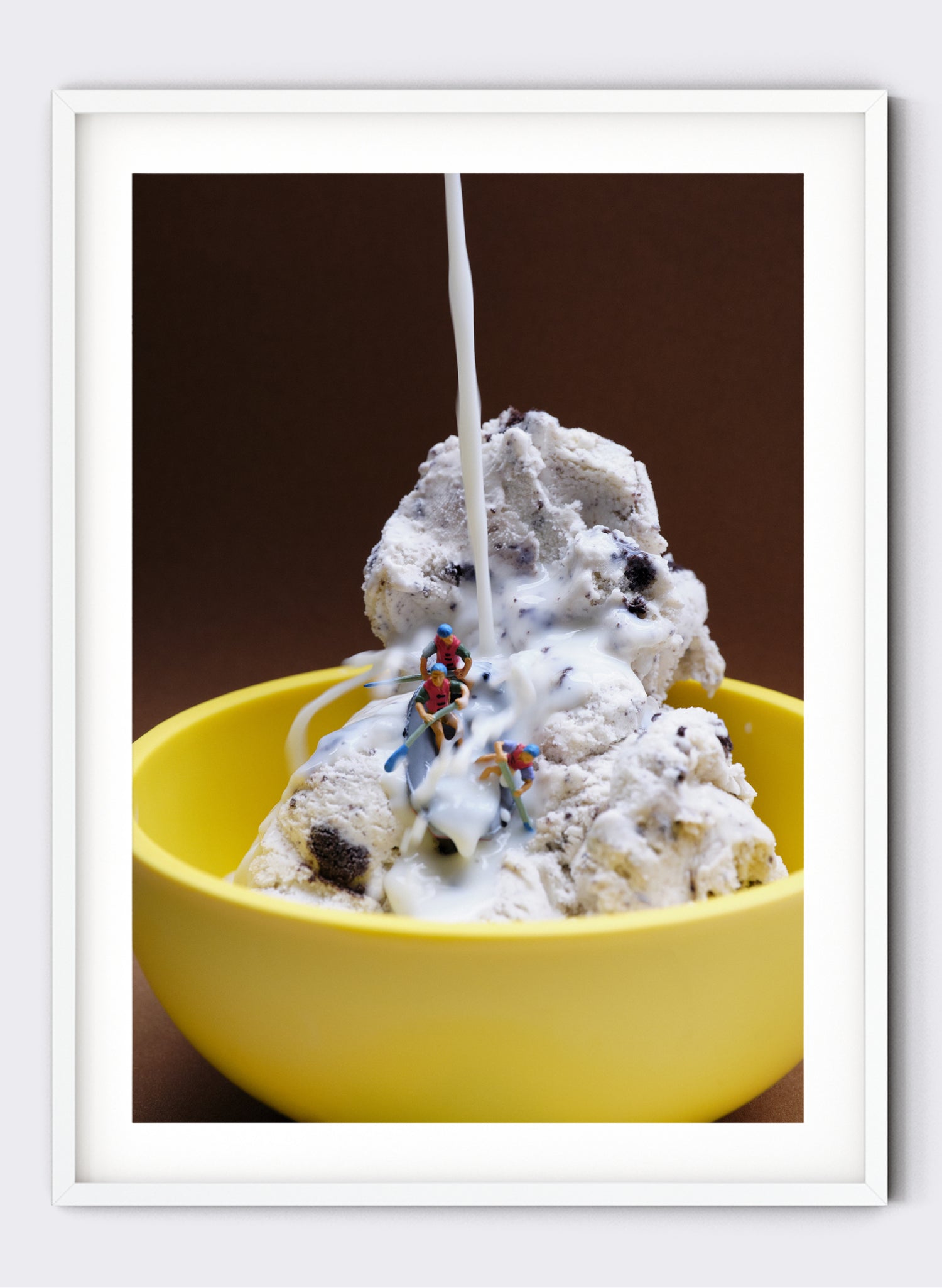 Cookie and Cream Rafting - Photographic Print