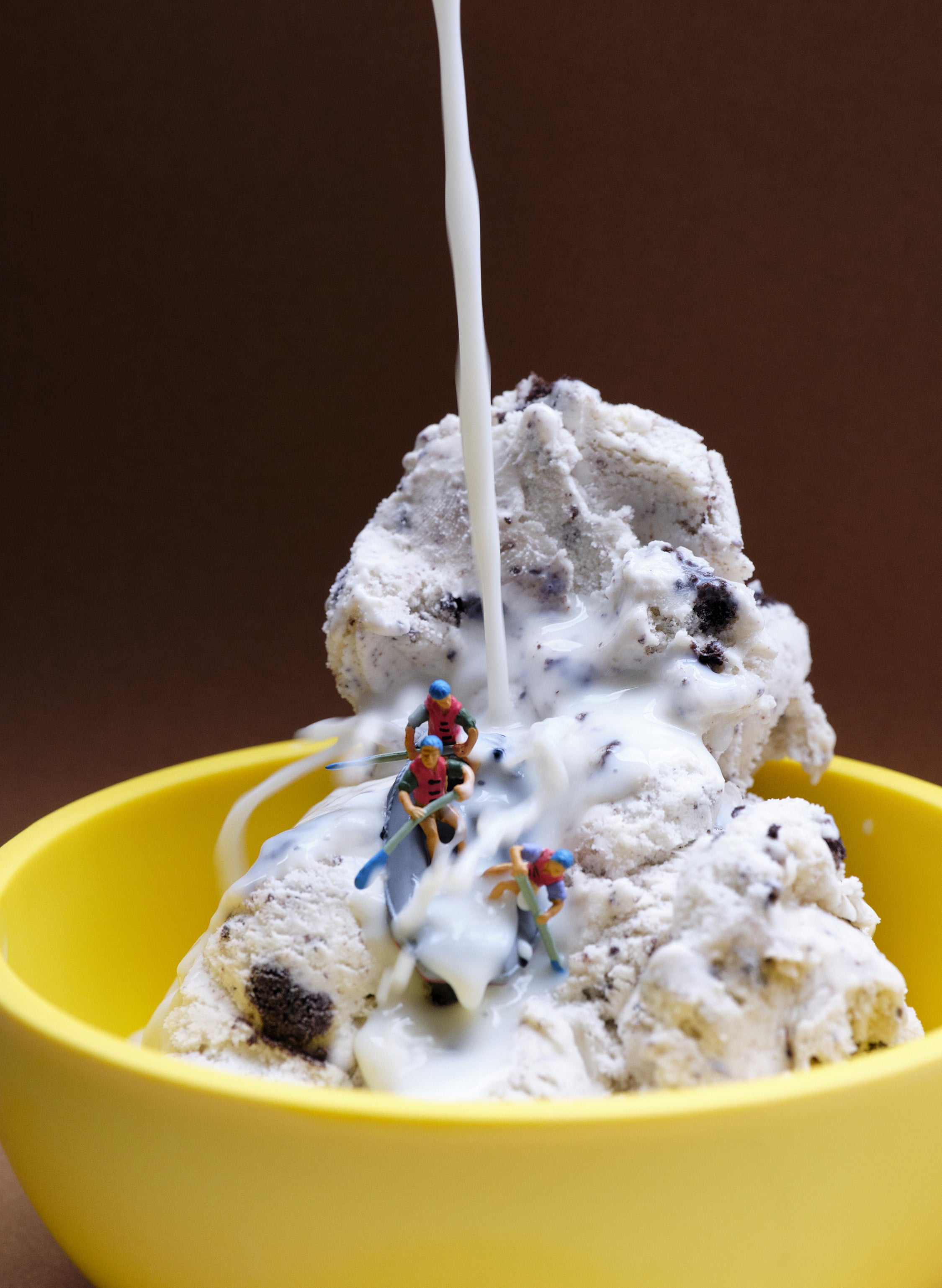 Cookie and Cream Rafting - Photographic Print